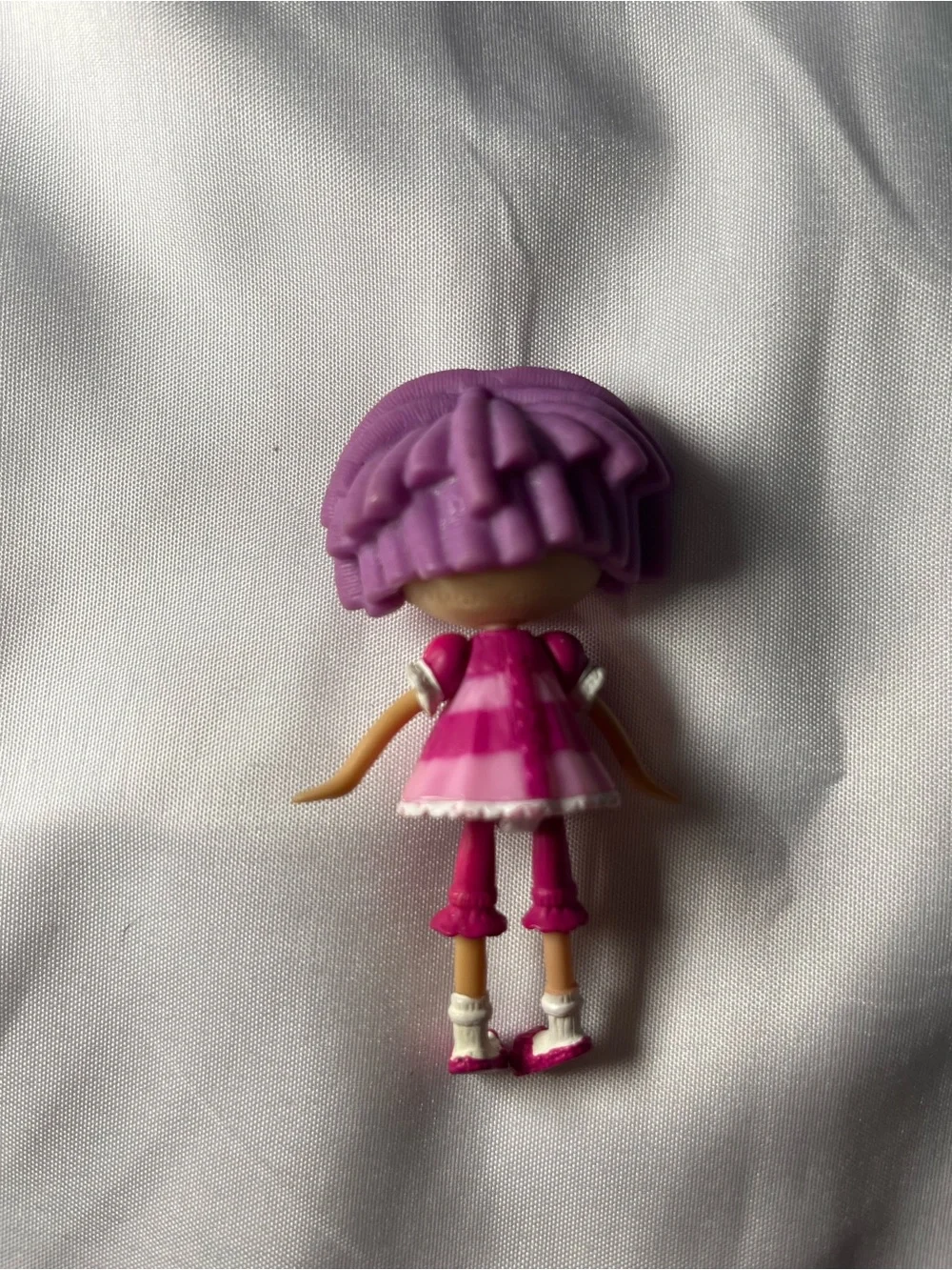 Mini Lalaloopsy Pillow Featherbed 3” Doll Figure Retired Toy Collectible